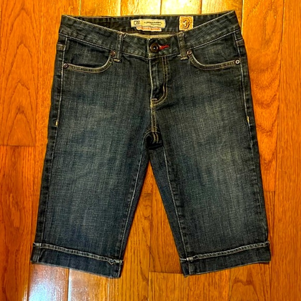 C7P Chip and Pepper Bermuda jean shorts size 3